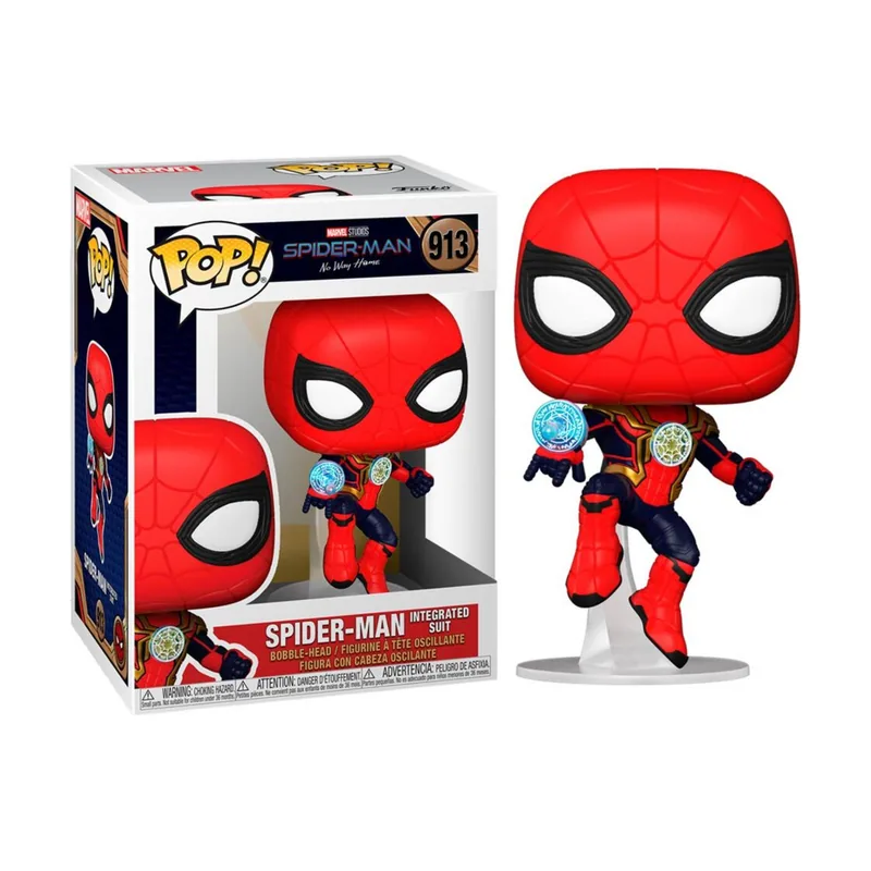 Funko Figura POP Marvel Spiderman No Way Home Spiderman Integrated Suit