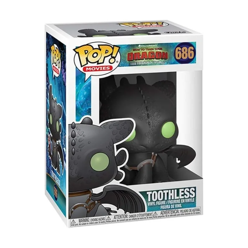 Funko Figura POP How to Train your Dragon 3 Toothless