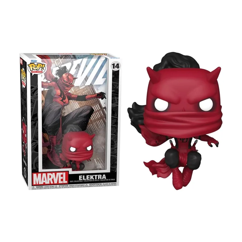 Funko Figura POP Comic Cover Marvel Daredevil Elektra