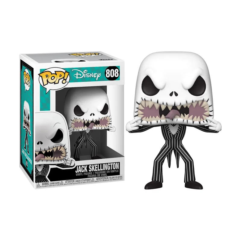 Funko Figura POP Disney Pesadilla Antes de Navidad Jack Scary Face