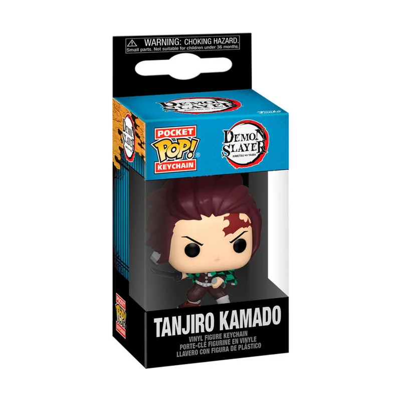 Funko Llavero Pocket POP Demon Slayer Kimetsu no Yaiba Tanjiro Kamado