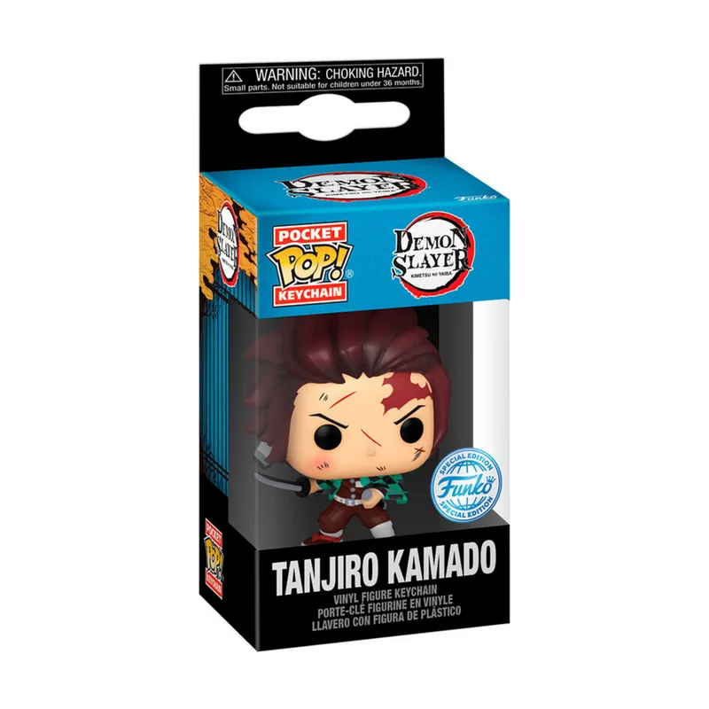 Funko Llavero Pocket POP Demon Slayer Kimetsu no Yaiba Tanjiro Kamado