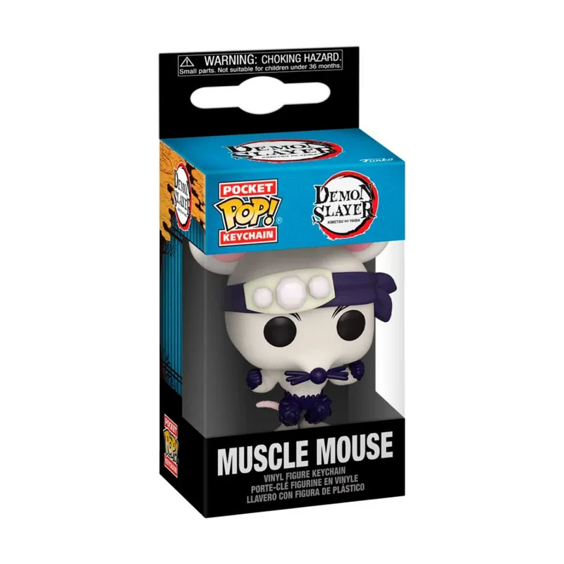 Funko Llavero Pocket POP Demon Slayer Kimetsu no Yaiba Muscle Mouse
