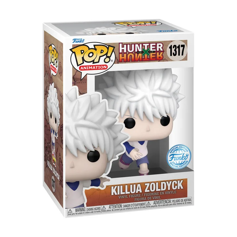Funko Figura POP Hunter x Hunter Killua Zoldyck Exclusive