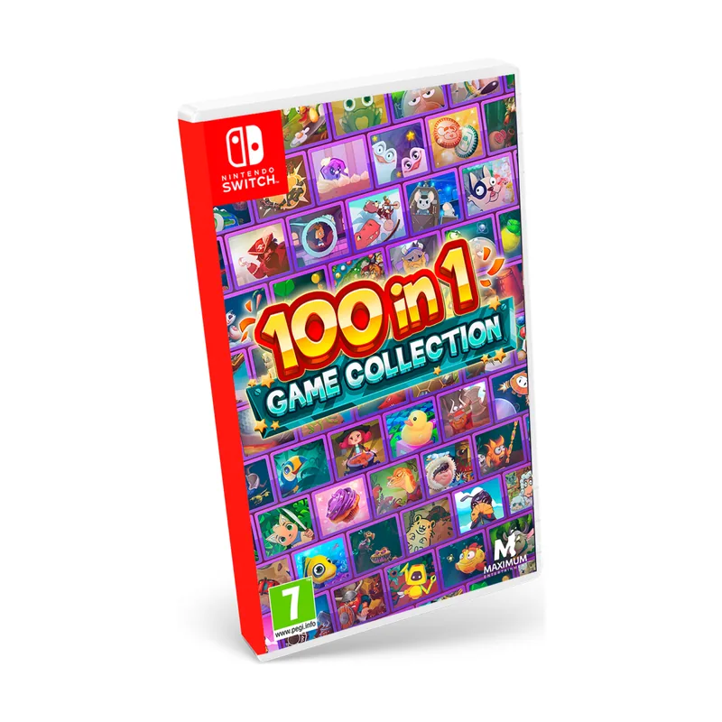 Maximum Entertainment 100 in 1 Game Collection Switch