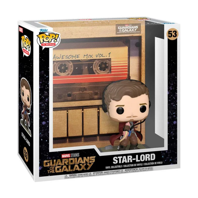 Funko Figura POP Album Marvel Guardianes de la Galaxia Star-Lord
