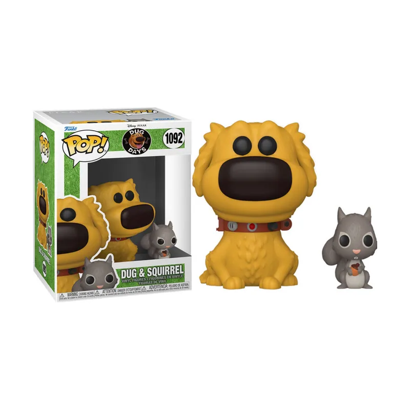 Funko Figura POP Dug Days Dug with Squirrel