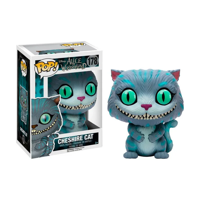 Funko Figura POP Disney Alicia en el Pais de las Maravillas Cheshire Cat
