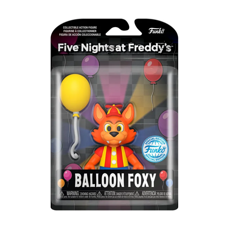 Funko Figura Action Five Nights at Freddys Balloon Foxy Exclusive 12,5cm