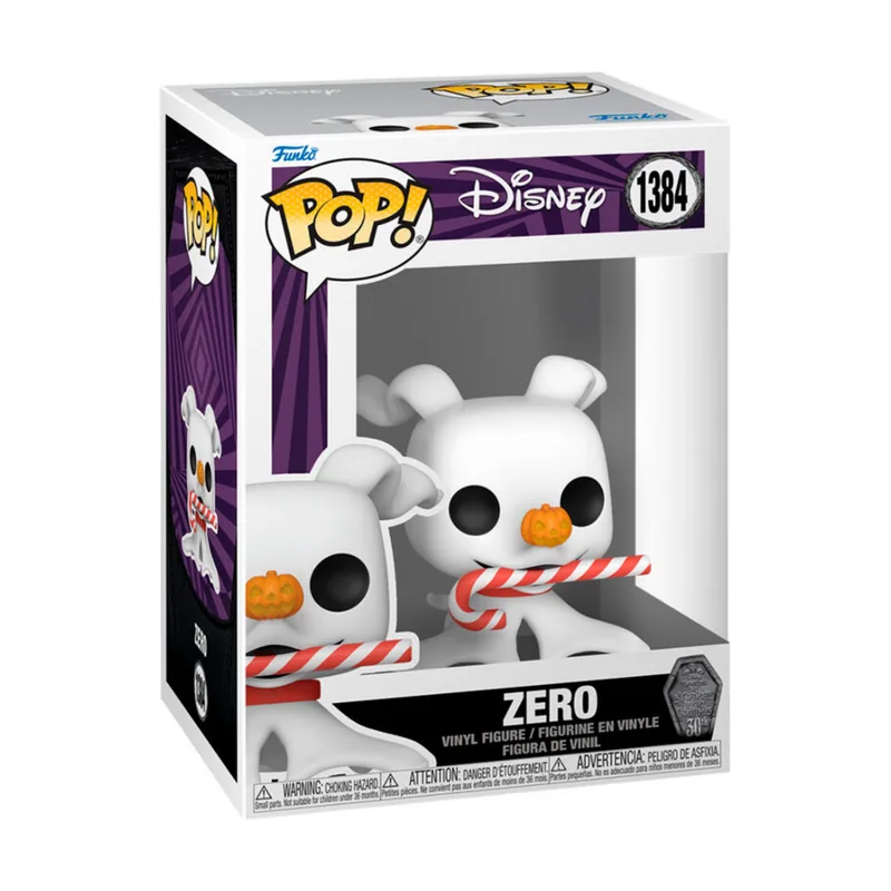 Funko Figura POP Disney Pesadilla Antes de Navidad 30th Anniversary Zero