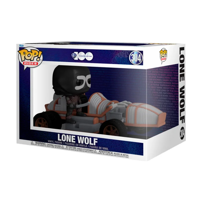 Funko Figura POP Ride Super Deluxe Warner Bros 100th Mad Max The Road Warrior Lone Wolf