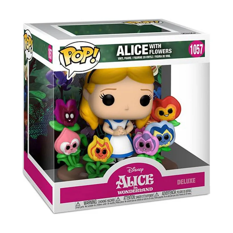 Funko Figura POP Disney Alicia en el Pais de las Maravillas 70th Alice with Flowers