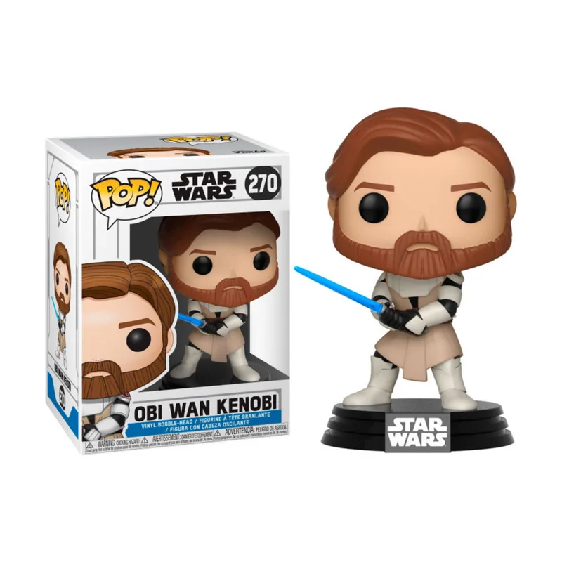 Funko Figura POP Star Wars Clone Wars Obi Wan Kenobi