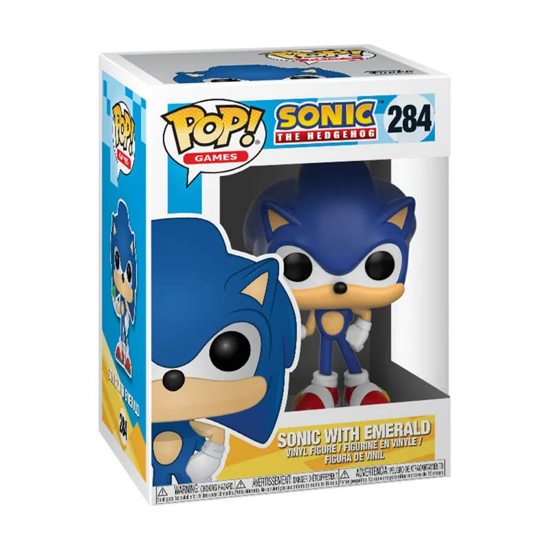 Funko Figura POP Sonic with Emerald