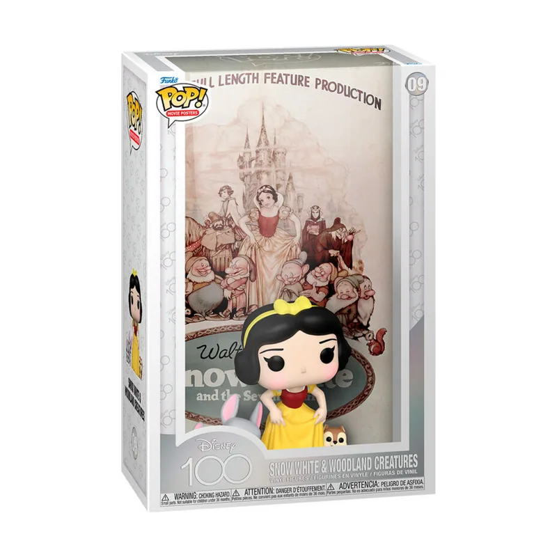Funko Figura POP Movie Poster Disney 100th Blancanieves