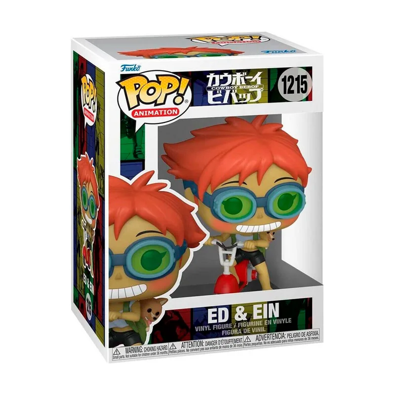 Funko Figura POP Cowboy Bebop Ed & Ein