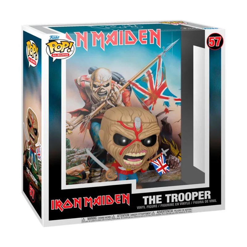 Funko Figura POP Albums Iron Maiden The Trooper