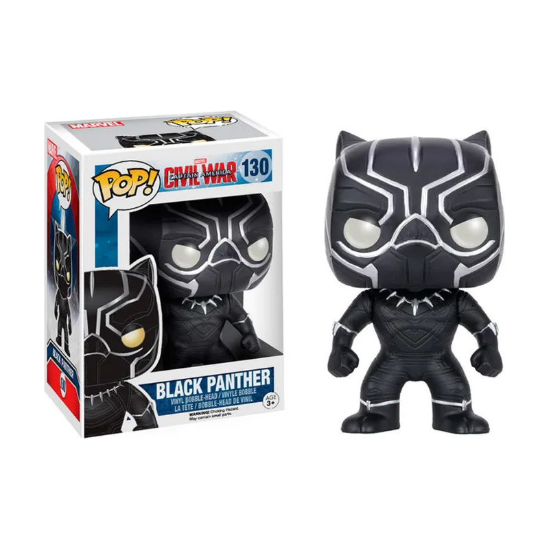 Funko Figura POP Marvel Civil War Black Panther