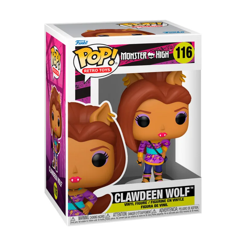 Funko Figura POP Monster High Clawdeen