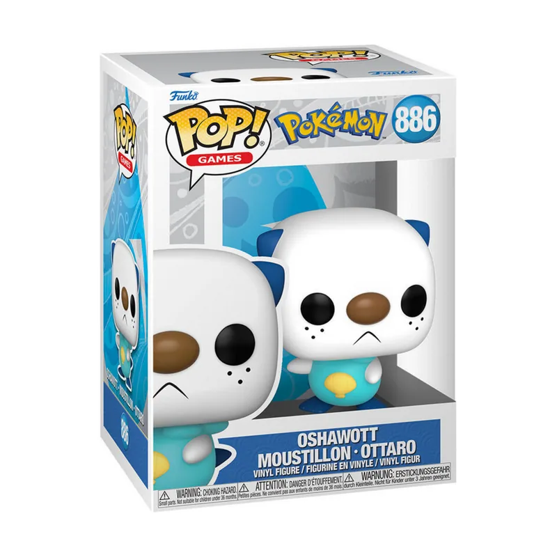 Funko Figura POP Pokemon Oshawott