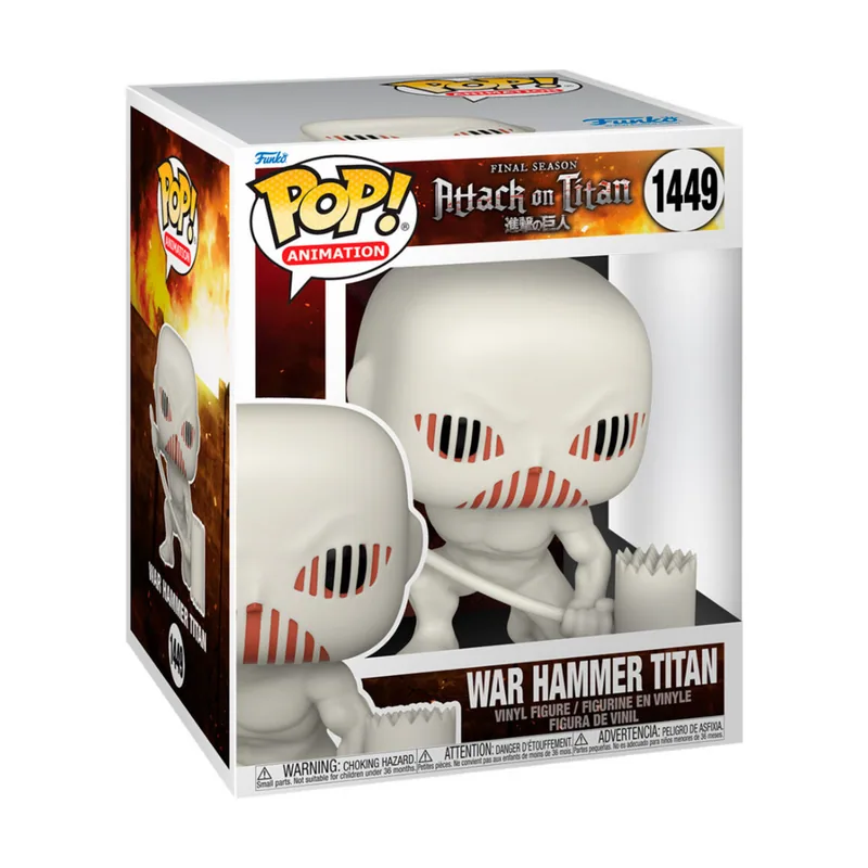 Funko Figura POP Super Attack on Titan War Hammer Titan 15cm