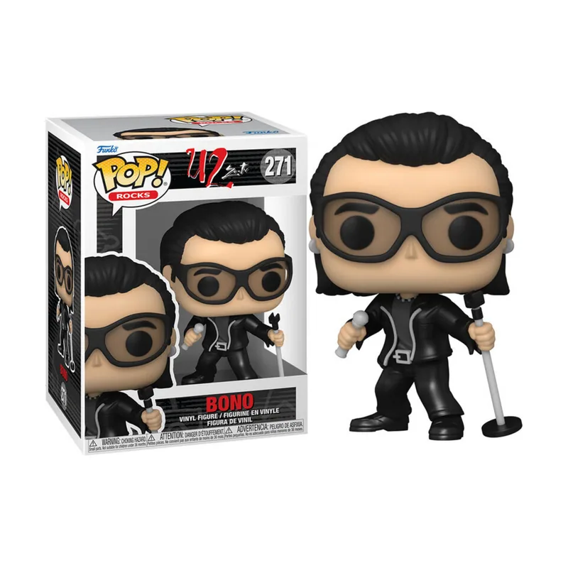Funko Figura POP U2 ZooTV Bono