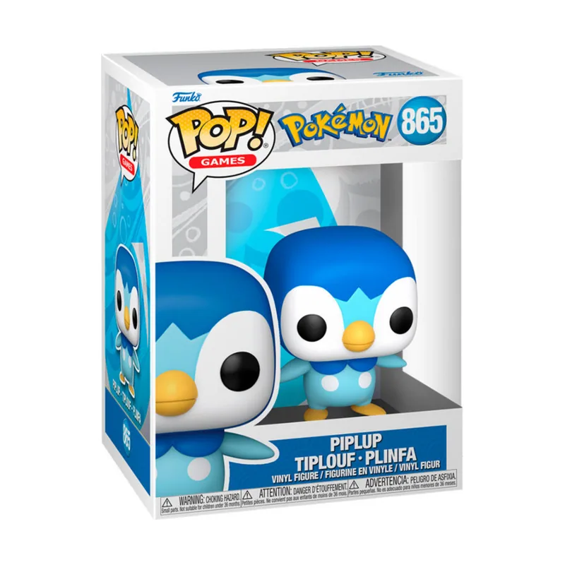 Funko Figura POP Pokemon Piplup