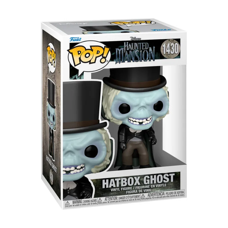Funko Figura POP Disney Haunted Mansion Hatbox Ghost