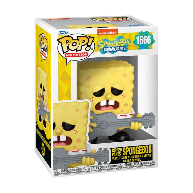 Funko Figura POP Bob Esponja Spongebob Ripped Pants