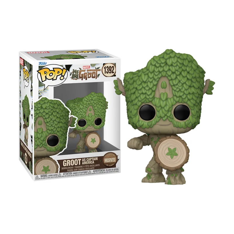 Funko Yo Soy Groot POP Captain America