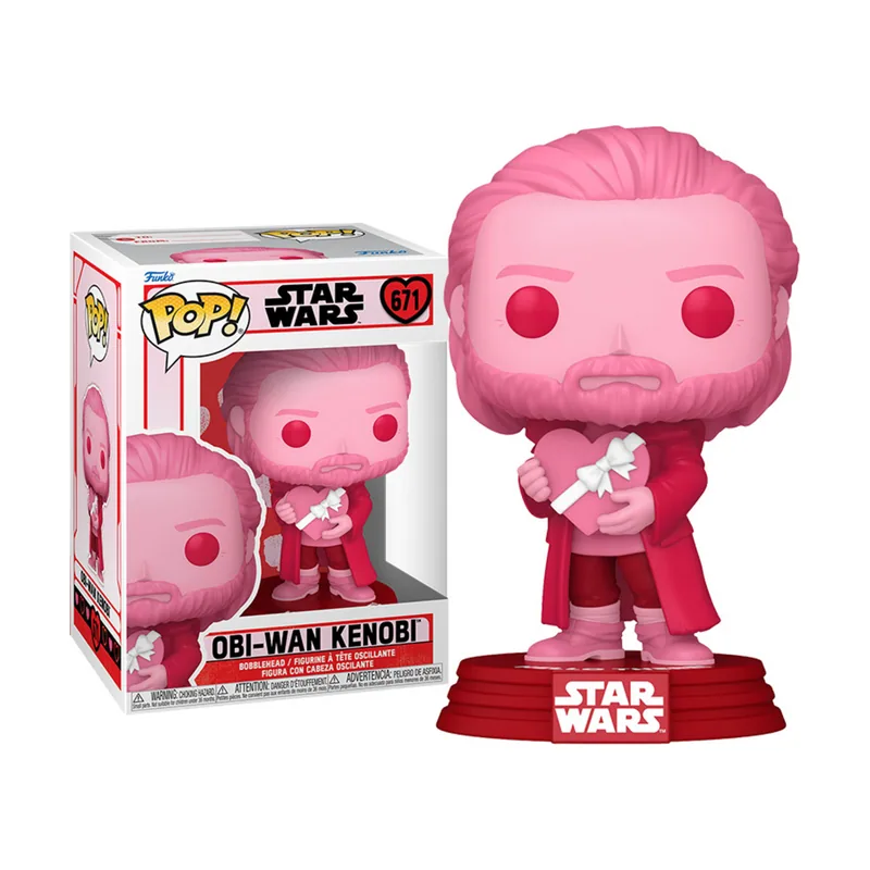 Funko Star Wars POP Obi-Wan Kenobi Valentine's Edition