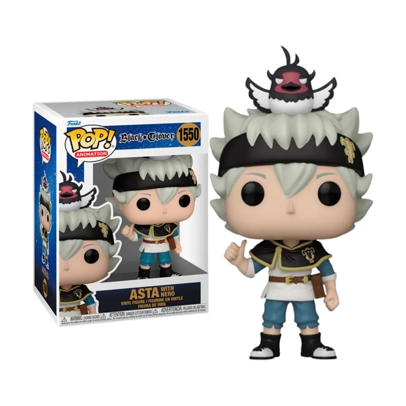 Funko Black Clover POP Asta With Nero