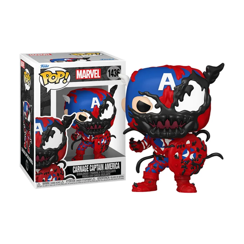 Funko Marvel POP Carnageized Captain America