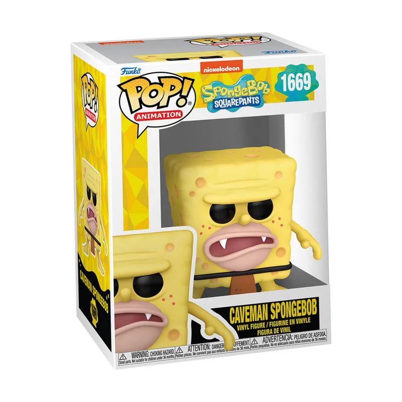 Funko Figura POP Bob Esponja Caveman Spongebob