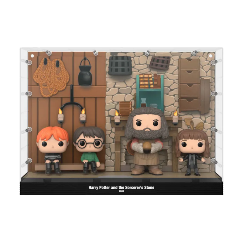Funko Figura POP Moments Deluxe Harry Potter Hagrids Hut