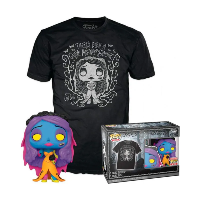 Funko Set figura POP & Tee Disney La Novia Cadaver Emily