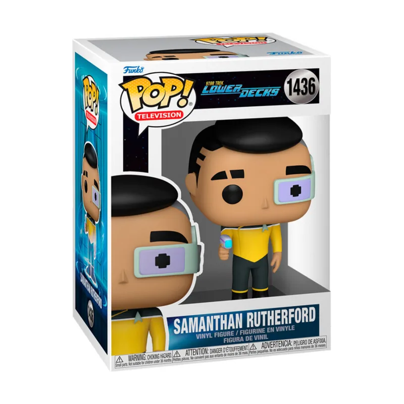Funko Figura POP Star Trek Lower Decks Samanthan Rutherford