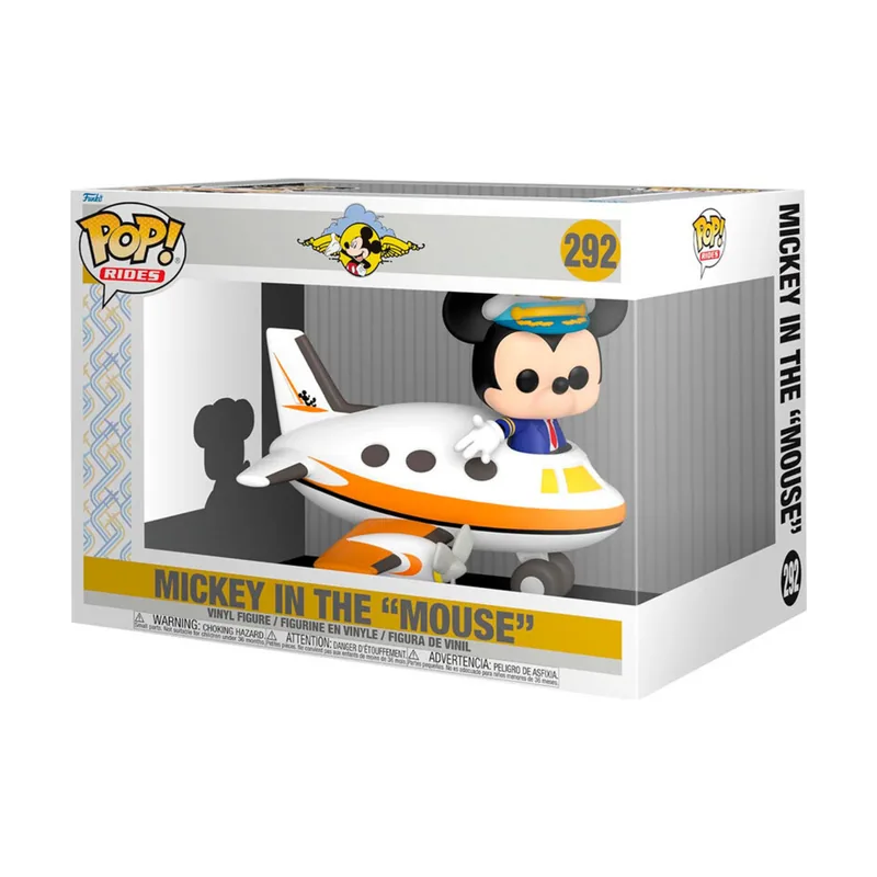 Funko Figura POP Rider Disney Mickey with Plane