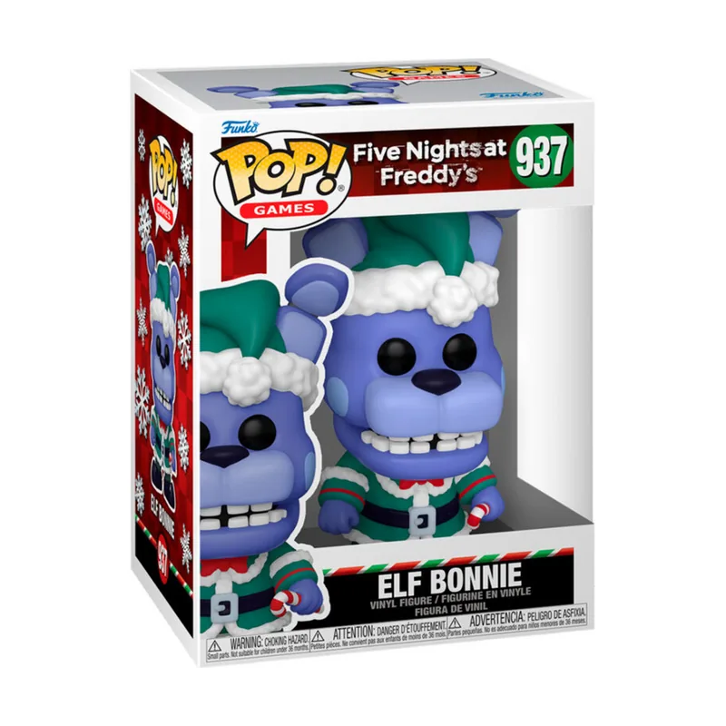 Funko Figura POP Five Nights at Freddys Holiday Elf Bonnie