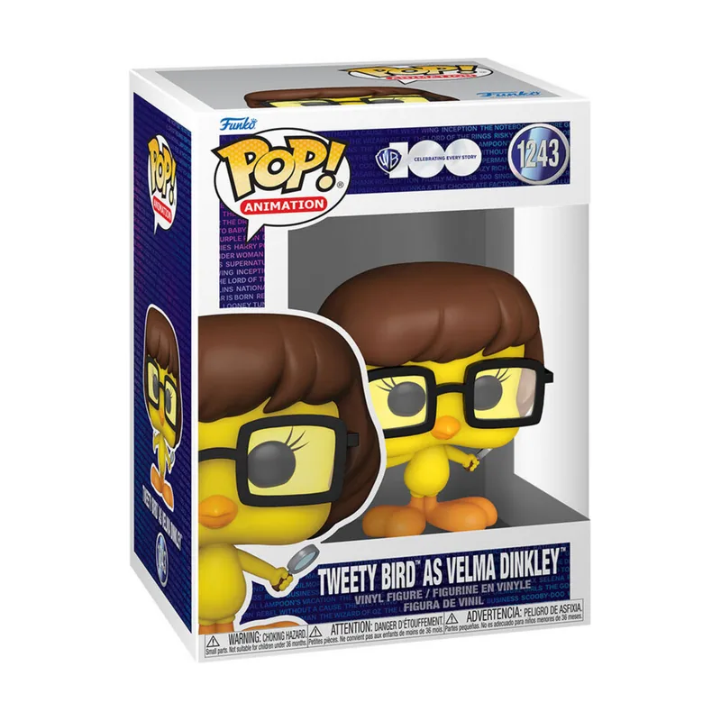 Funko Figura POP Looney Tunes Tweety Bird as Velma Dinkley