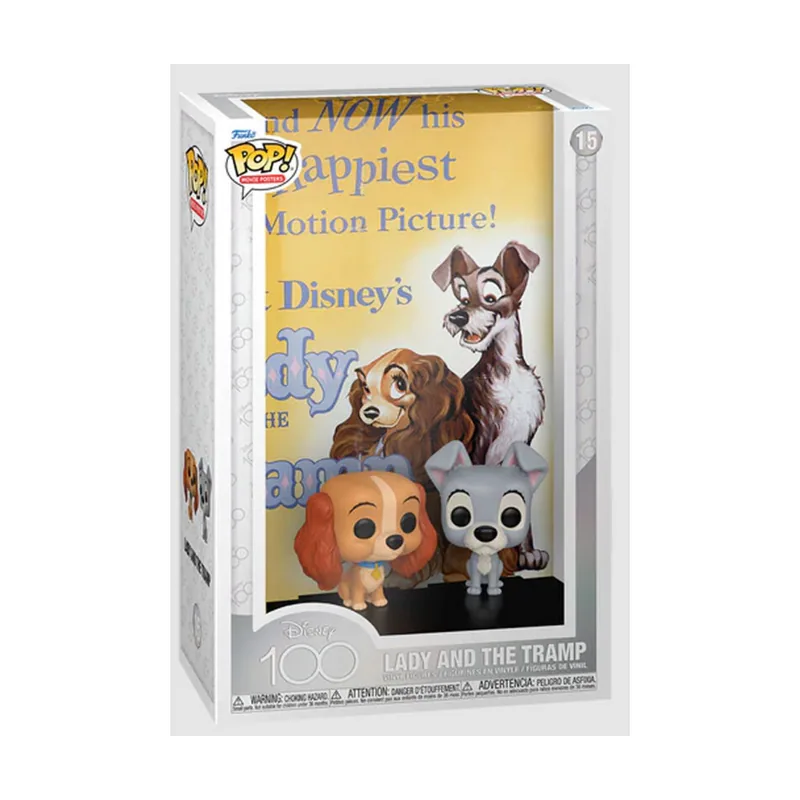 Funko Figura POP Poster Disney 100th Anniversary Lady and the Tramp