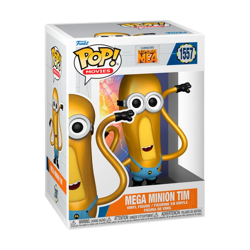 Funko Figura POP Gru Mi Villano Favorito 4 Mega Minion Tim