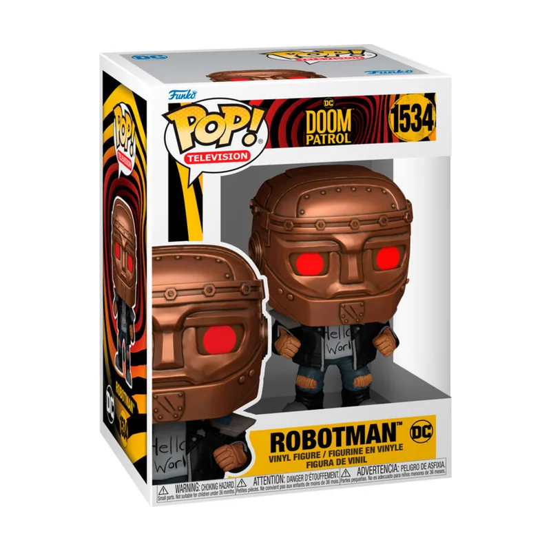 Funko Figura POP DC Comics Doom Patrol Robotman