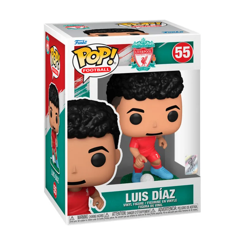 Funko Figura POP Liverpool Luis Diaz