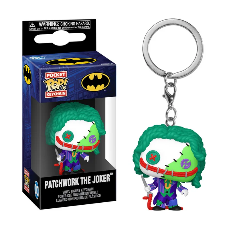 Funko Batman POP Keychain The Joker Patchwork