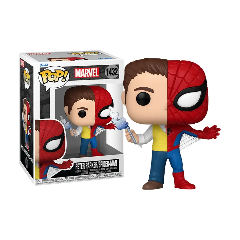 Funko Marvel POP Spider/Parker Split