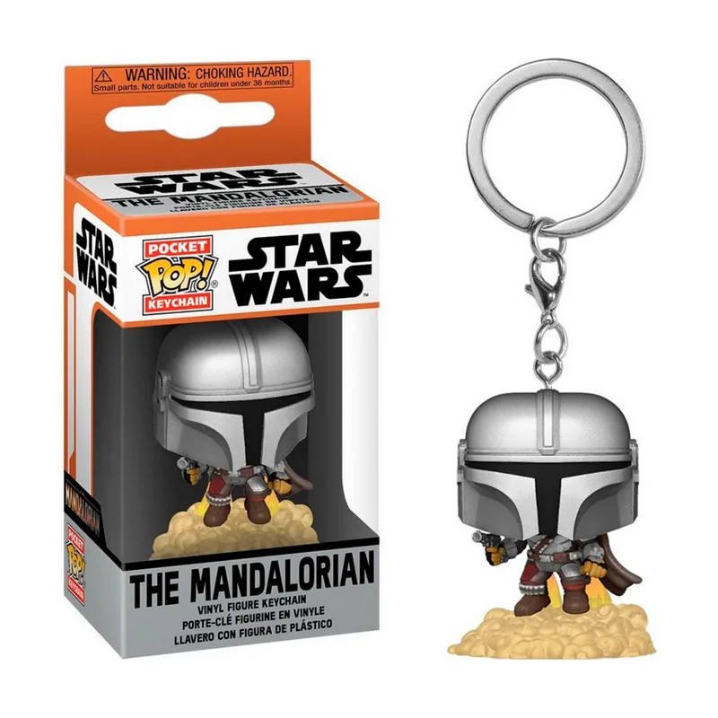 Funko The Mandalorian POP Keychain The Mandalorian Flying