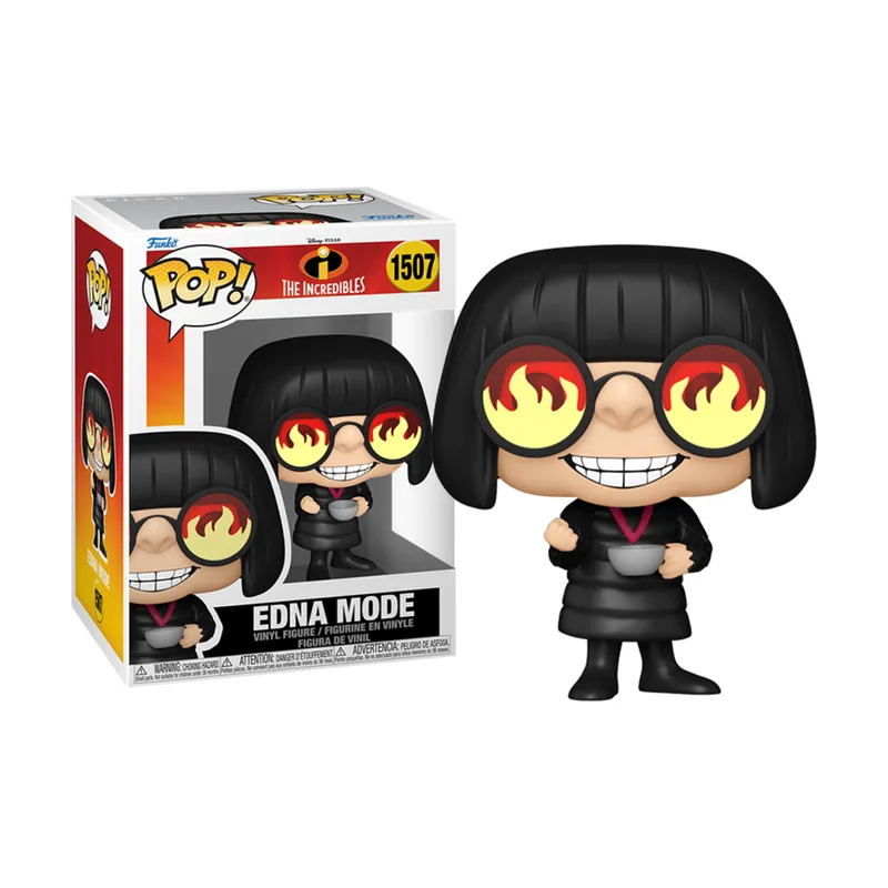 Funko Los Increíbles POP Edna Mode Holding Cup