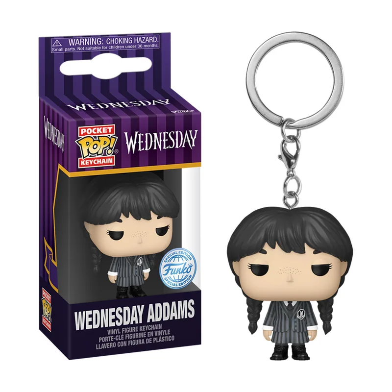 Funko Miércoles POP Keychain Wednesday