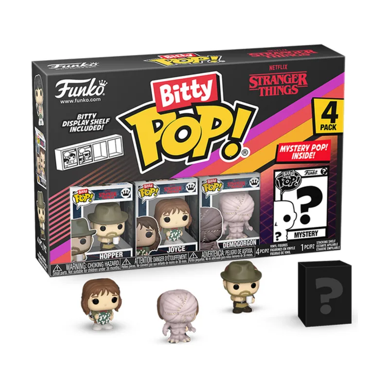 Funko Stranger Things Bitty POP Pack 4 Hopper